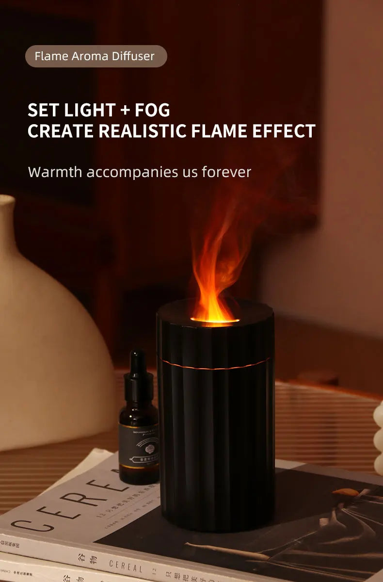 Flame Scent Essential Oil Diffuser